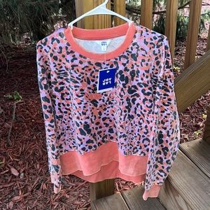 Acid wash crewneck, BNWT